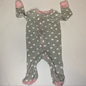 🌟Wonder Nation Baby Girls Zipper Sleep ‘N Play🌟